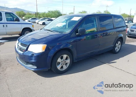 2013 Dodge Grand Caravan Se из США, поврежденный, VIN 2C4RDGBGXDR683433